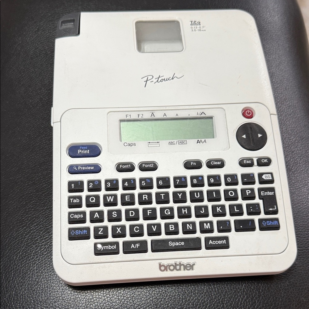 Brother P-touch White Label Printer